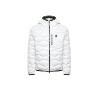 Blauer GIACCA IN PIUMINO BIANCO ONDULATO WAVE Tg M