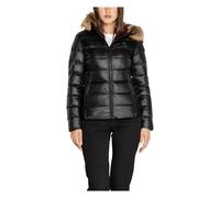 Blauer - Giacca Nera con Cappuccio e Zip Donna Autunno/Inverno - - Jackets - Donna - Nero - 2XL