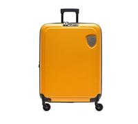 Blauer - Giallo Logo Cabin Trolley Sintetico - - Suitcases - Donna - Giallo - ONE SIZE