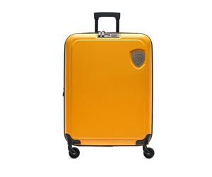 Blauer - Giallo Logo Cabin Trolley Sintetico - - Suitcases - Donna - Giallo - ONE SIZE