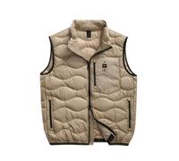 Blauer Gilet Piumino Smanicato Copley Full Zip Imbottito piuma 90/10 gr. 100 beige Uomo
