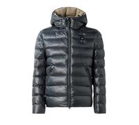Blauer GIUBBETTO, PIUMINO ECOLOGICO, giubbino ADAMS USA da uomo 25WBLUC02079 giacca giaccone (IT, Testo, L, Regular, Regular, 978EI ANTRACITE int. beige)