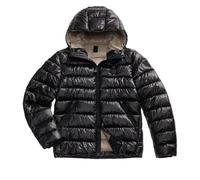 Blauer GIUBBETTO, PIUMINO ECOLOGICO, giubbino ADAMS USA da uomo 25WBLUC02079 giacca giaccone (IT, Testo, XL, Regular, Regular, 999EI NERO int. beige)