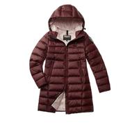 Blauer Giubbino Impermeabile Trench Lunghi Imbottito Piuma da Donna, Piumino Lungo Agnes 3037 24WBLDK03037 215gr. (IT, Testo, XS, Regular, Regular, 578KN Bordeaux)