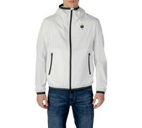 Blauer giubbino leggero Farrin con cappuccio bianco XL