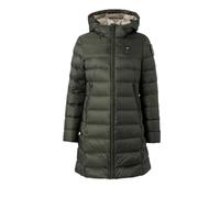 Blauer Giubbino lungo Impermeabile, Piumino lungo da donna modello AGNES 25WBLDK03102 (IT, Testo, S, Regular, Regular, 678EI VERDE TIGLIO interno beige)