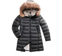 Blauer Giubbotto Kristin 03103 Piumino Lungo Donna Nylon Grigio