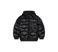 Blauer Giubbotto Piumino ad Onde Brinton Junior Nero (IT, Età, 14 anni, Regular, Bambino, Nero)