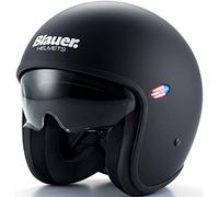 Blauer Pilot 1.1 Monochrome Black Matte Casco jet, nero, taglia S
