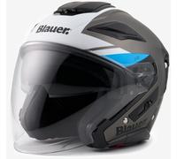Blauer JJ-01 Casco Jet, nero-blu, taglia XS per maschi