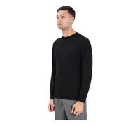 Blauer - Maglione Girocollo con Patch Logo - - Knitwear - Uomo - Nero - L