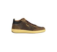 Blauer Marrone Leather Men Sneaker - EU44/US11