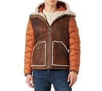 Blauer Pelle Capo Spalla Imbottito Giacchetta, 384 Noce Pecan, XL Uomo