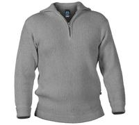 Blauer Peter - Maglione con Colletto e Zip sul Torace - in Lana Merino -10 Colori