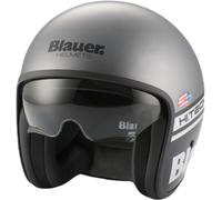 Blauer Pilot 1.1 06 Casco Jet, nero-grigio, taglia S per maschi