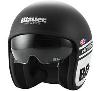 Blauer Pilot 1.1 06 Casco Jet, nero-grigio, taglia S per maschi