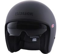 Casco Jet Blauer Pilot 06 Monochrome Titanio Opaco XL