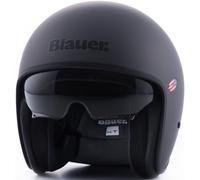Blauer Pilot 1.1 Monochrome Titan Matte Casco jet, argento, taglia XS