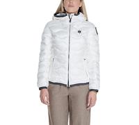Blauer Piumino Camelia Giubbino Corto Donna Poliestere Bianco Xs