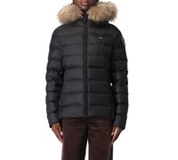 Blauer piumino donna Arcadia con cappuccio nero M