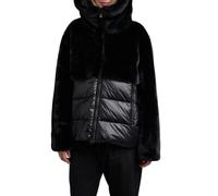 Blauer piumino donna Fanevil in nylon ed ecopelliccia nero S