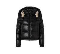 Blauer piumino donna Gloria con cappuccio nero beige L