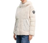 Blauer piumino Estrella in nylon ed ecopelliccia ecrù M