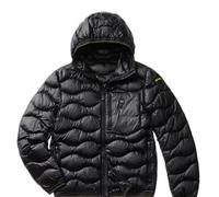 Blauer PIUMINO giubbotto USA da uomo AD ONDE WAVE 24WBLUC03030 giacca giaccone (IT, Testo, XL, Regular, Regular, 999 Nero)