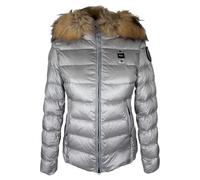 Blauer Piumino Impermeabile Corto Imbottito Piuma con cappuccio 24WBLDC03038 Tg. M Col. Grigio