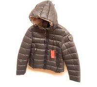 Blauer Piumino Invernale con Cappuccio,Imbottito,Grigio antracite,Chiusura a Zip,Tasche Laterali,Giubbino Corto Ragazza (IT, Età, 12 anni, Grigio antracite)