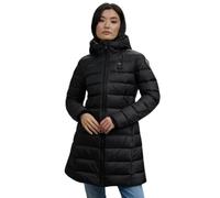 Blauer Piumino Lungo A Righe Agnes Taglia S