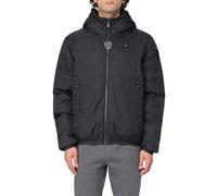 Blauer piumino reversibile Donald con cappuccio nero marrone XXX