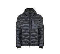 Blauer Piumino Uomo con Cappuccio e Trama ad Onde Wave 25WBLUC03074 8057629802876 - XL