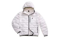 Blauer Piumino Uomo con Cappuccio e Trama ad Onde Wave 25WBLUC03074 8057629803255 - M Bianco M