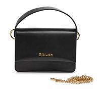 Blauer Pochette Borsetta a Mano Donna ecopelle vernice black nero Min02