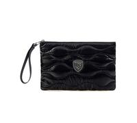 Blauer Pochette Clutch Trama Onda Nero Donna