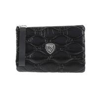 Blauer Pochette da Donna in Tessuto effetto Perla, Flow 03 (Nero Perlato)