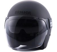 Casco Jet Blauer Pod 06 Monochrome Titanio Opaco XS