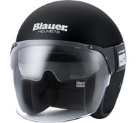 Casco Jet Blauer Pod 06 Monochrome Nero Opaco L