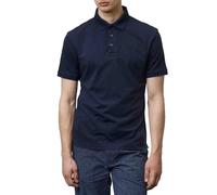 Blauer Polo in Jersey di Cotone Blu Scuro - XX-Large