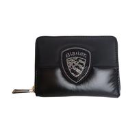 Blauer Portafoglio donna con Portamonete nero Donna 12x9x3 Cm PALM03
