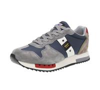 Blauer Queens - Sneakers Basse In Suede E Nylon Blu - Uomo Scarpe Sneakers