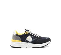 Blauer S5ray01 Sneakers Con Lacci In Tessuto/camoscio Da Uomo NAVY/YELLOW 42
