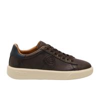 Blauer BUCK01 Dark Brown Navy Marrone Scarpe Uomo Sneakers Pelle Lacci 46