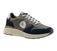 Blauer Gray Leather Men Sneaker - EU43/US10