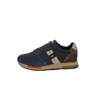 Blauer Queens - Sneakers Basse In Suede Blu - Uomo Scarpe Sneakers Casual