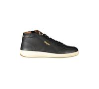 Blauer Scarpe Uomo Sneaker Alto Murray 02 in Pelle Nero U25BU01 F4MURRAY02/LEA 41