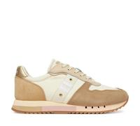 Blauer, ,Shoes ,Donna ,Beige ,39 EU Nylon Suede Sneaker