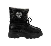 Blauer, ,Shoes ,Donna ,Nero ,36 EU Stivale con effetto metallizzato