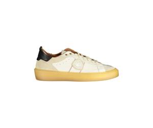 Blauer, ,Shoes ,Uomo ,Bianco ,40 EU Leather Sneaker